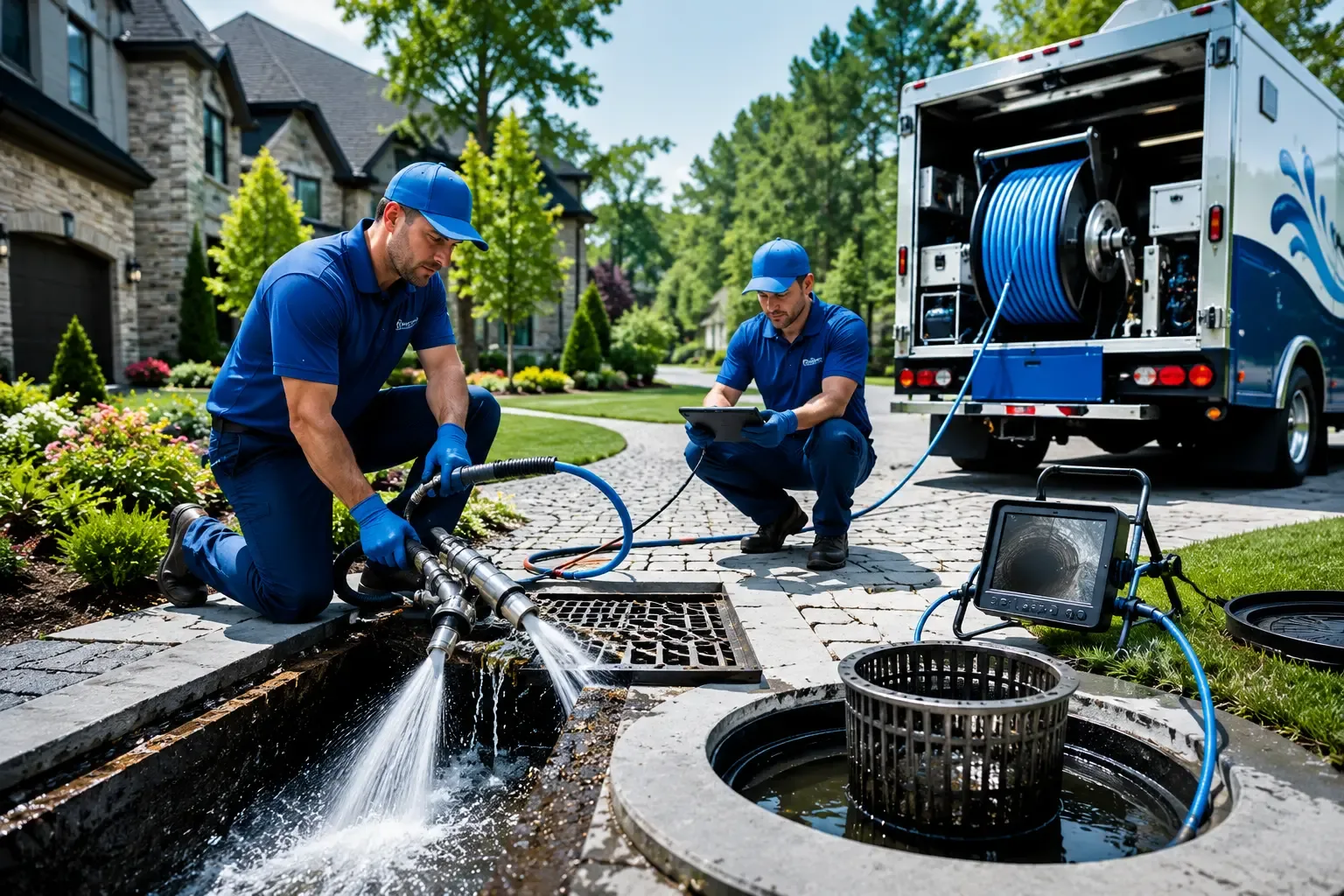 Local outdoor drain cleaning professionals in Hallsville, TX