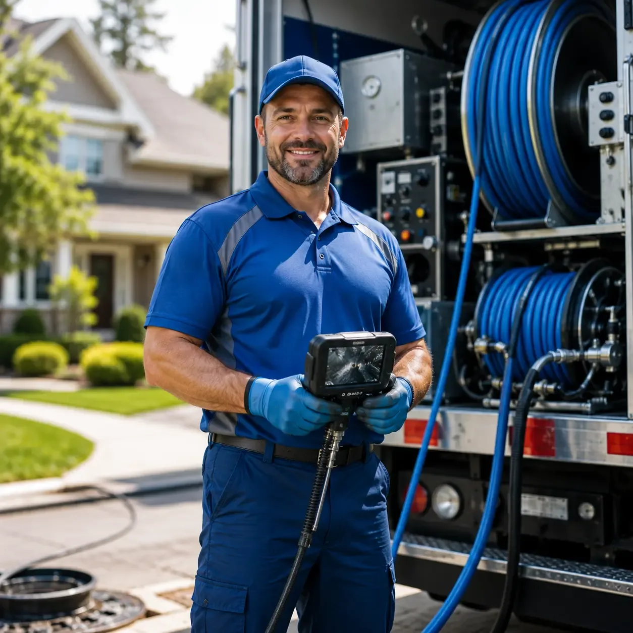 Local outdoor drain cleaning specialists in Hallsville, TX